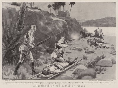 Un incident à la bataille de Firket - Joseph Nash
